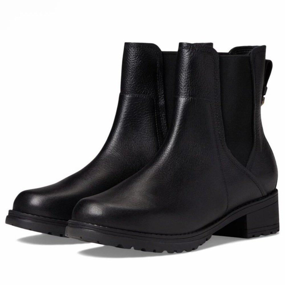 NWT Cole Haan Waterproof Camea Leather Chelsea Boot | Black | Size: 7 - Picture 2 of 13